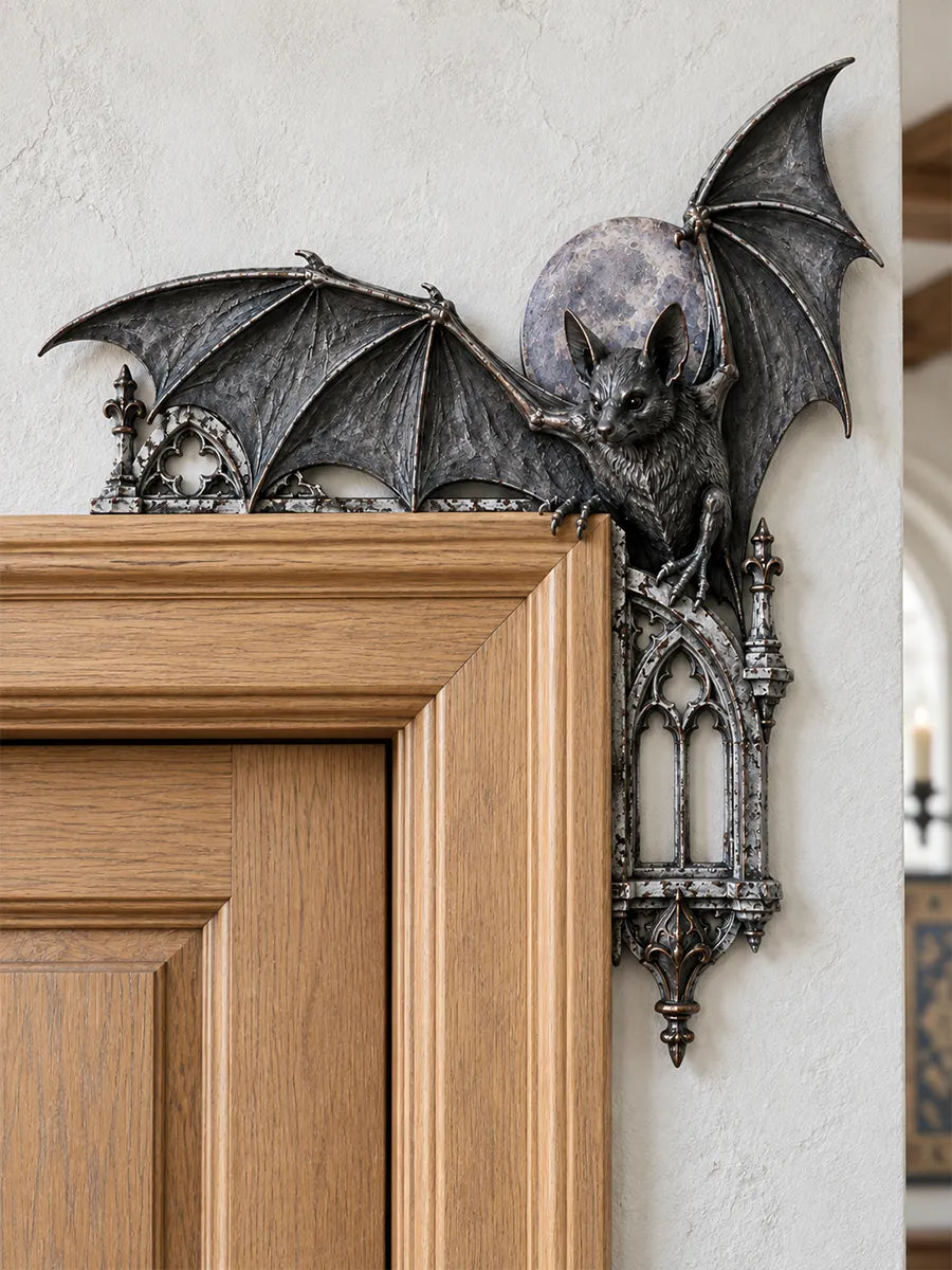 🦇 Gothic Bat Door Frame Corner Decor