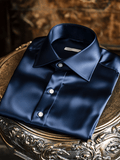 Men's Silk Classic Long Sleeve Shirt