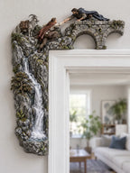 Handcrafted Fantasy Adventure Door Corner Sculpture