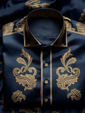 Men's Silk Long Sleeve Shirt