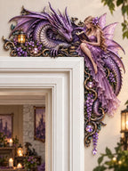 Dragon & Fairy Door Frame Decor