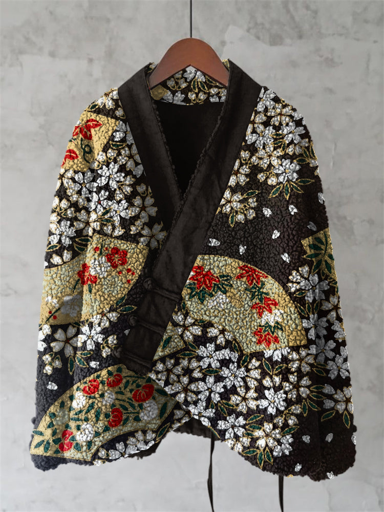 Vintage Japanese Art Inspired Design Kimono