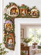 🌿Whimsical Fairy Tale Animal Door Frame Corner Decor