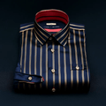 Men's Satin Solid Color Long Sleeve Shirt