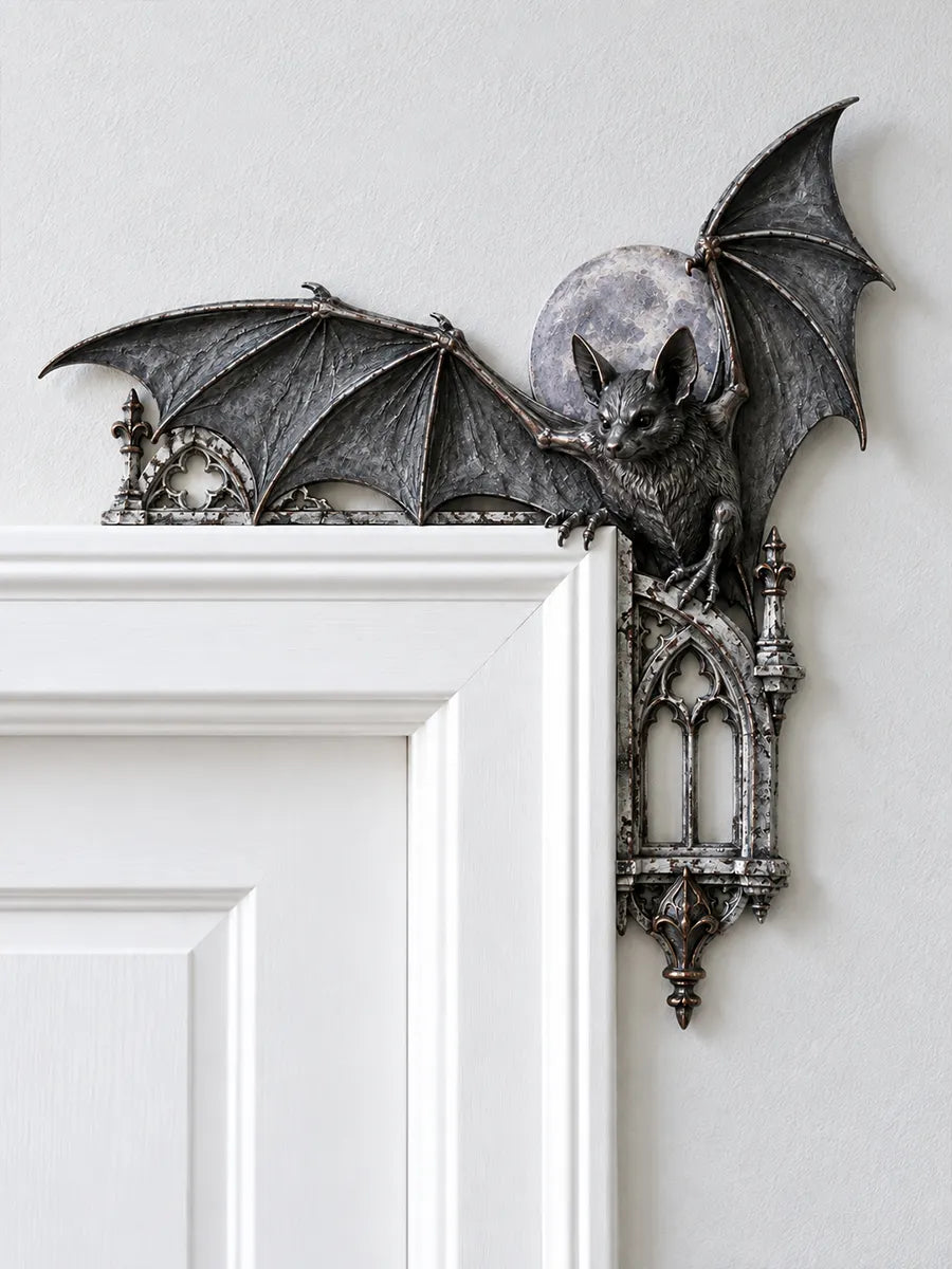 🦇 Gothic Bat Door Frame Corner Decor