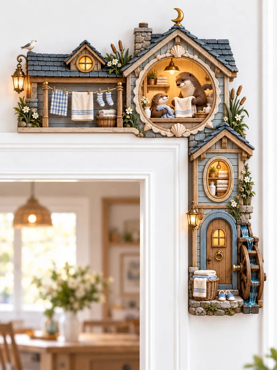 🏷️ Whimsical Fairy Tale Animal Door Frame Decor