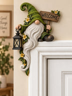 Welcome Gnome Door Corner Decor