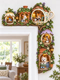 🌿Whimsical Fairy Tale Animal Door Frame Corner Decor