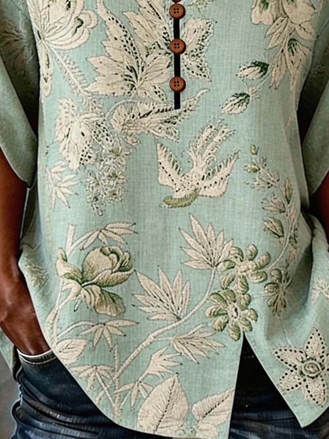 Women'S Casual Printed Top