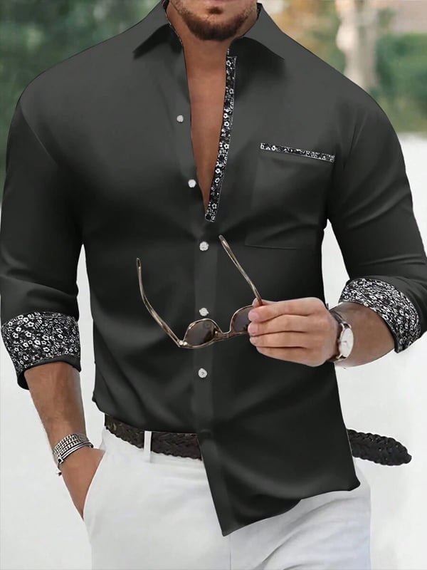 Men's Casual Long Sleeve Shirt