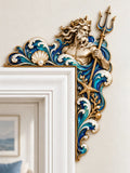 Ocean King Poseidon Art Door Corner Decor