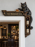 🐈The Midnight Cat Corner Doorway Decor