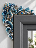 🐉 Ocean Dragon Door Frame Topper
