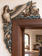 Greek Mythology Siren & Ancient Voyage Door Frame Corner Decor