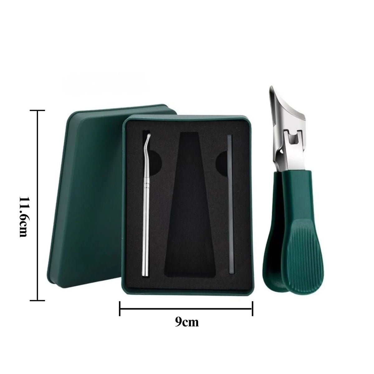 🦅 Precision Ingrown Toenail Clippers Kit – Ultimate Nail Care Solution