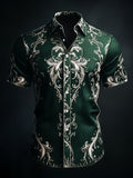 Men's Retro Gothic Dark Shirt