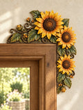 Sunflower Garden Door Frame Corner Decor