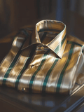 Men's Satin Luxury Business Long Sleeve Shirt