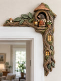 🍄Charming Woodland Mole Door Corner Decor