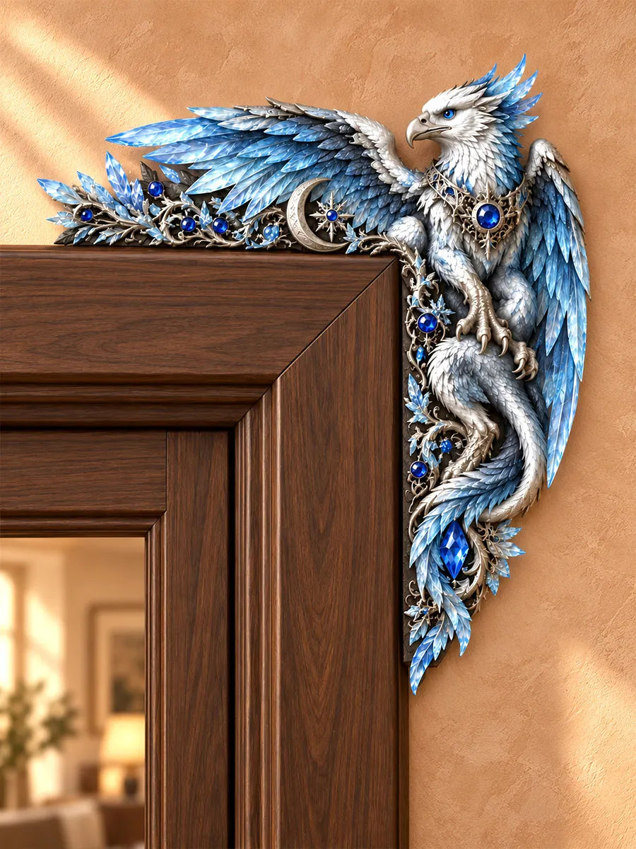 Moonlight Icewing Griffin Door Frame Corner Decor