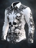 Men's Retro Gothic Dark Shirt