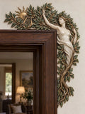 Laurel Goddess & Lyre Forest Door Frame Corner Decor