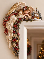 👼 Christmas Angel Door Frame Topper