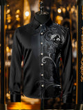Men's Silk Long Sleeve Shirt