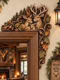 🦌 Rustic Deer Hunting Door Corner Decor