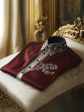 Men's Silk Cross Long Sleeve Shirt