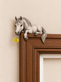 Funny Horse Door Frame Wall Decoration