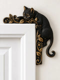 Cat Art Door Frame Corner Decor