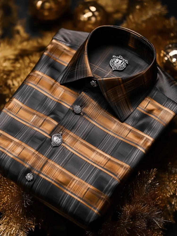 Men's Luxury Business Long Sleeve Shirt