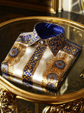 Men's Satin Long Sleeve Shirt