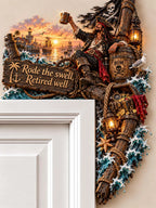 🍻 Rode The Swell Retired Well Pirate Captain Door Corner Decor