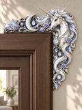 Celestial Rose Unicorn Door Frame Corner Decor