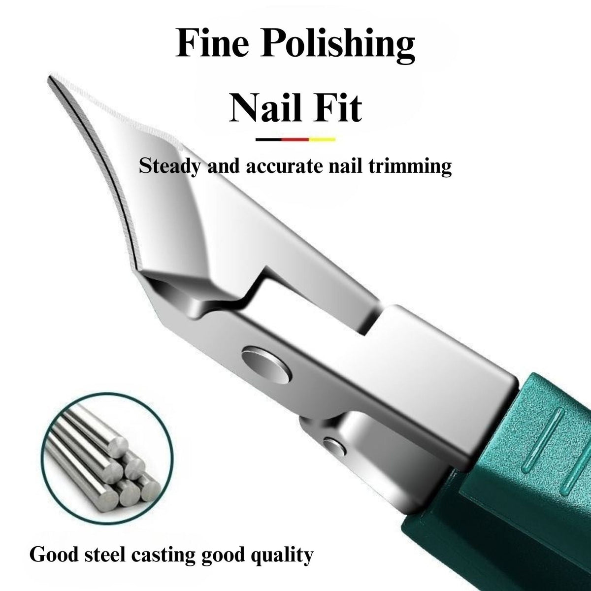 🦅 Precision Ingrown Toenail Clippers Kit – Ultimate Nail Care Solution