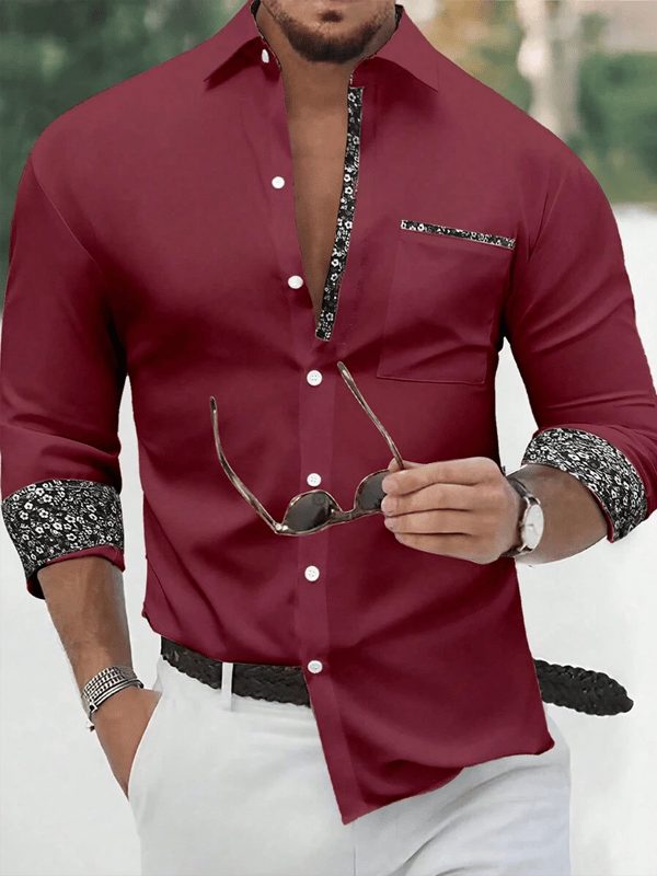 Men's Casual Long Sleeve Shirt