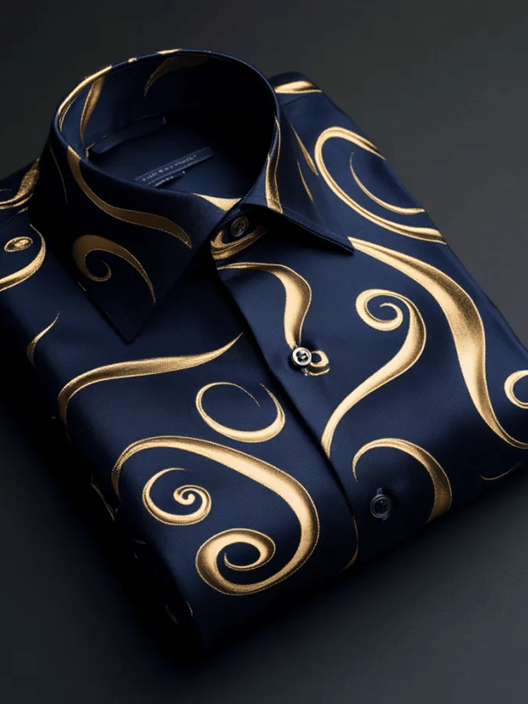 Men's Luxury Business Long Sleeve Shirt