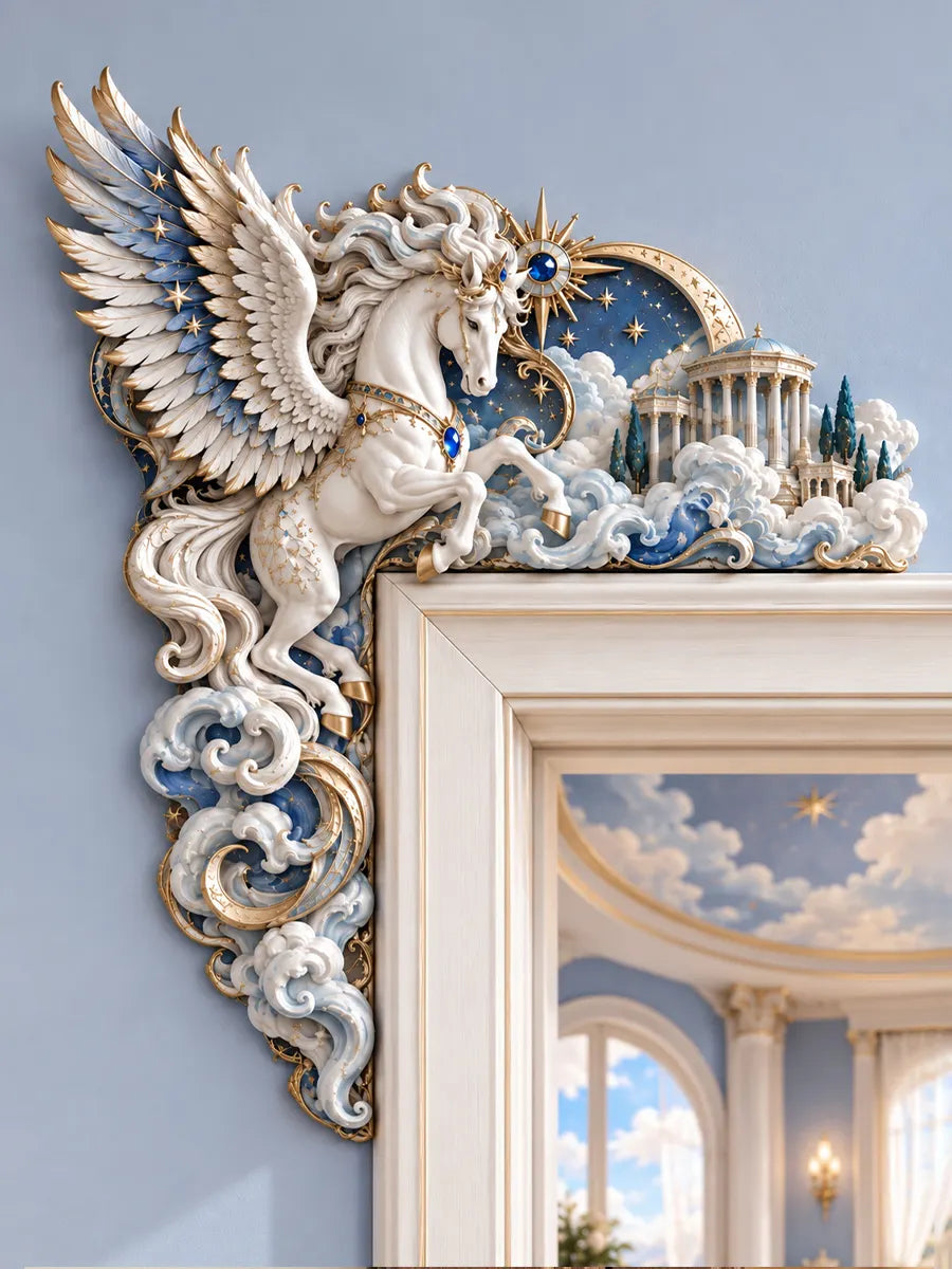 🪽 Celestial Pegasus Door Frame Topper