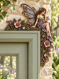 Enchanted Garden Flower Fairy L-Shaped Door Frame Corner Decor