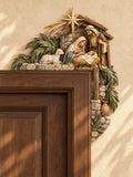 Christmas Nativity Door Frame Corner Decor