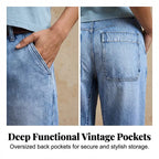 Women's High Waisted Cropped Barrel Jeans