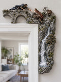 Handcrafted Fantasy Adventure Door Corner Sculpture