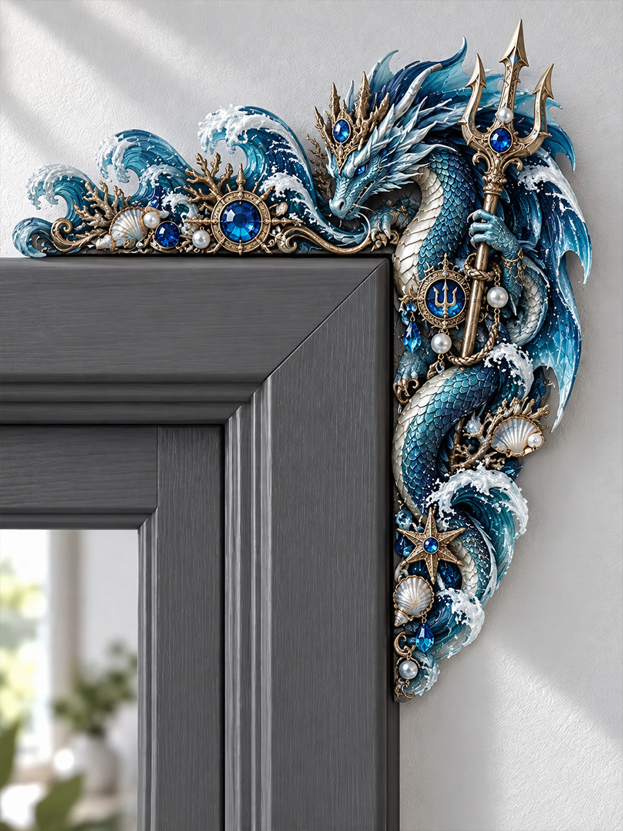 🐉 Ocean Dragon Door Frame Topper
