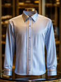Men's Silk Long Sleeve Shirt