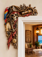 Pirate Nautical Art Door Corner Decor