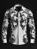 Men's Retro Gothic Dark Shirt