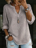 Women's Casual Geometric Print Top