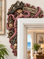 Pirate Octopus Door Frame Decor